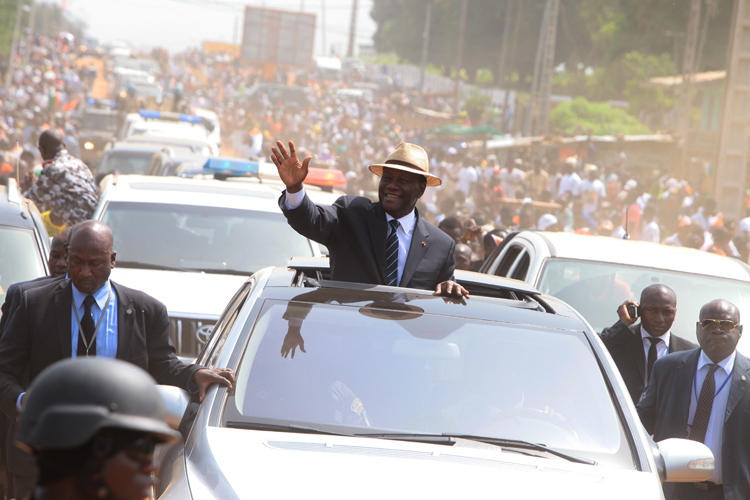 Journal Du Nord Est Ivoirien Bain De Foule